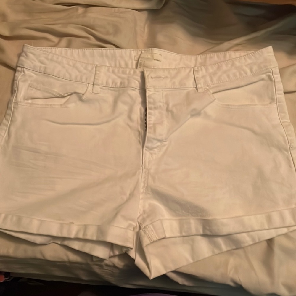 White shorts